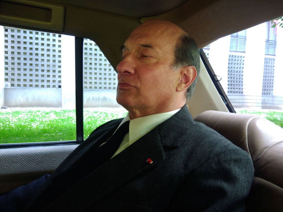 François Mitterrand interprété par Mario Hacquard 